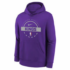 Sacramento Kings Youth 2025/26 Club Fleece Practice Hoodie Purple | Nike online