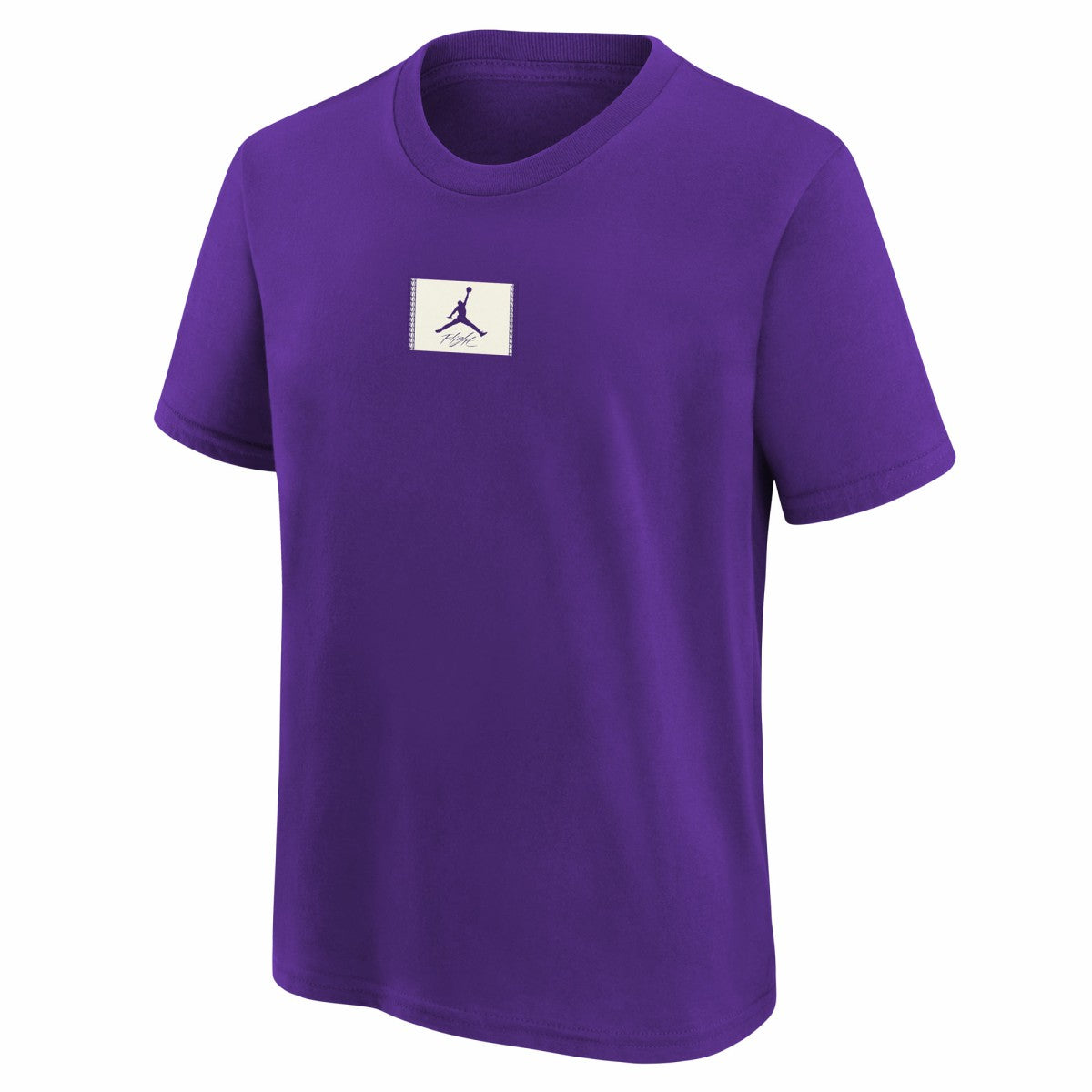 Los Angeles Lakers Jordan Brand Youth Courtside Statement 85 T-Shirt Purple