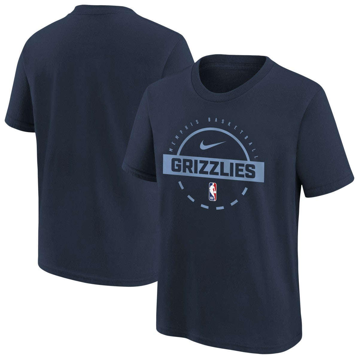 Memphis Grizzlies Youth Practice T-Shirt Navy | Nike discount