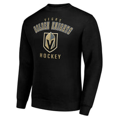 Vegas Golden Knights Men's Starter Team Logo Fleece Pullover Sweatshirt - Black - NHL 202601596