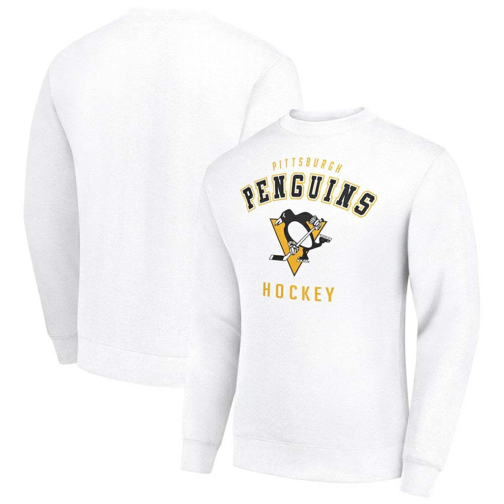 Pittsburgh Penguins Men's Starter Team Logo Fleece Pullover Sweatshirt - White - NHL 202601608