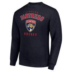 Florida Panthers Men's Starter Team Logo Fleece Pullover Sweatshirt - Navy - NHL 202601626