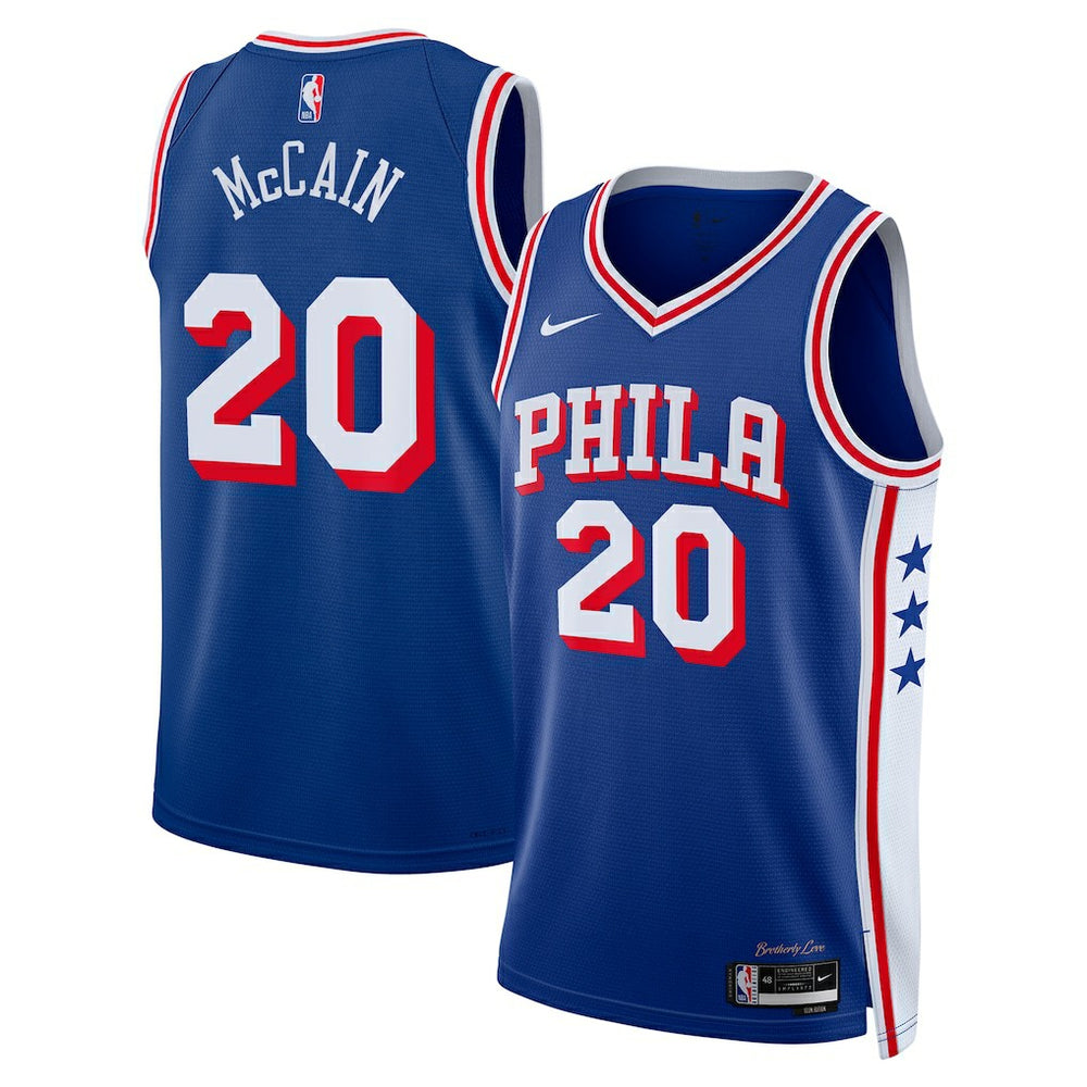 Jared McCain Philadelphia 76ers Swingman Jersey Icon Edition Royal | Nike outlet