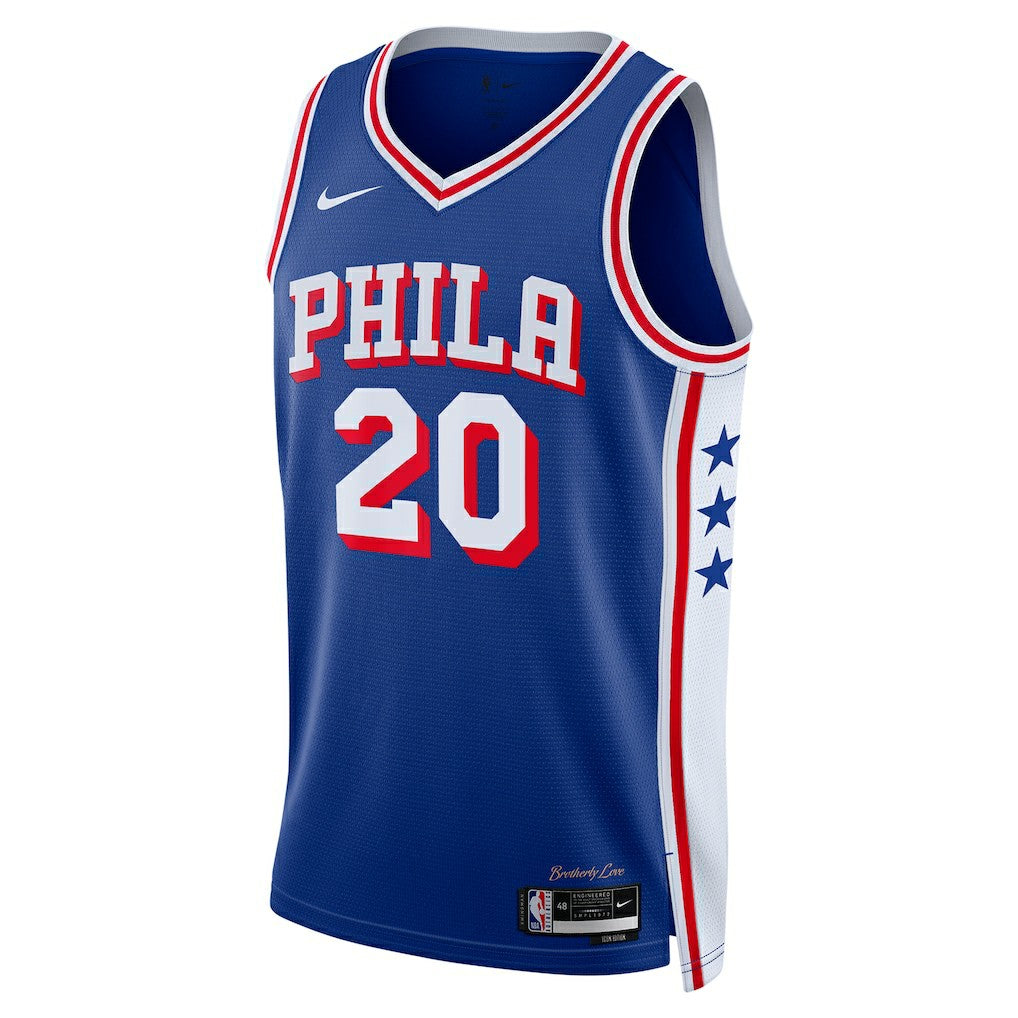 Jared McCain Philadelphia 76ers Swingman Jersey Icon Edition Royal | Nike outlet