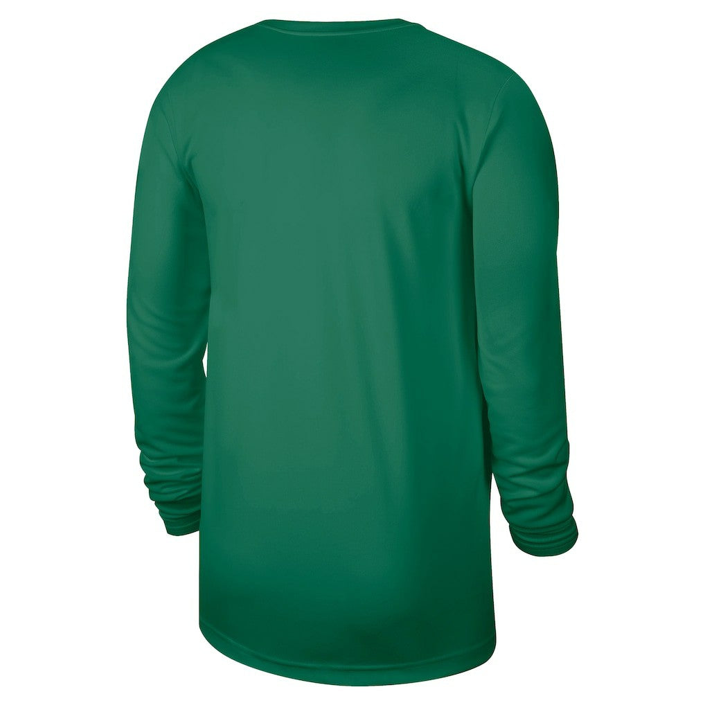Boston Celtics 2025/26 On-Court Flare Dri-FIT Practice Long Sleeve Tri-Blend T-Shirt Kelly Green | Nike for sale
