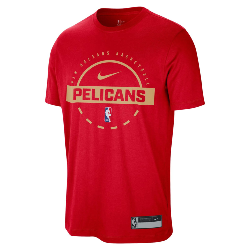 New Orleans Pelicans 2025/26 On-Court Flare Performance Practice T-Shirt Red | Nike US
