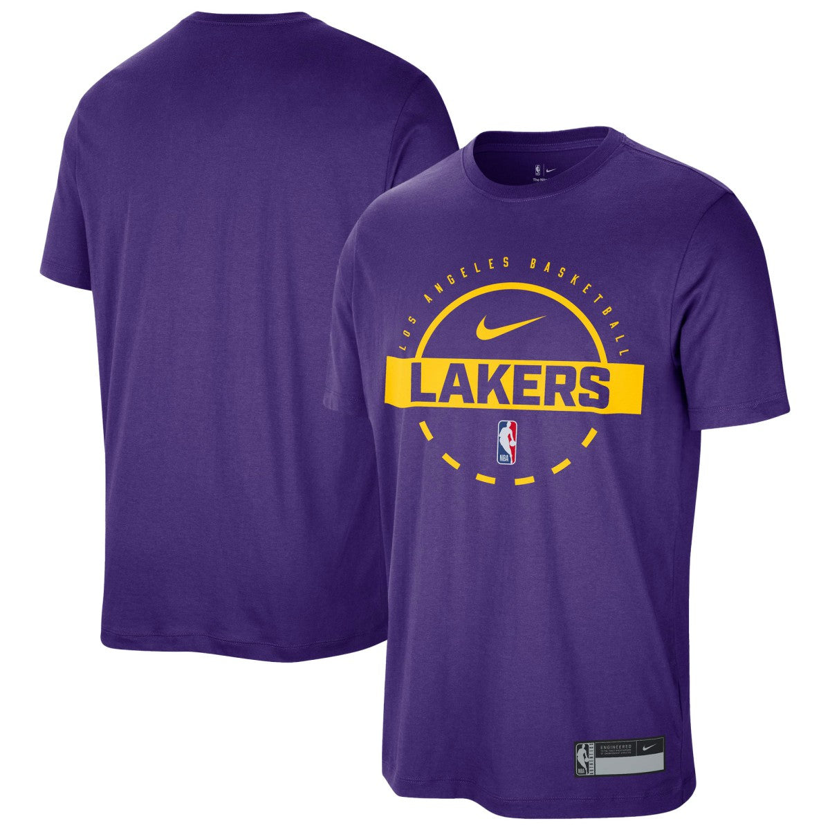 Los Angeles Lakers 2025/26 On-Court Flare Performance Practice T-Shirt Purple | Nike discount