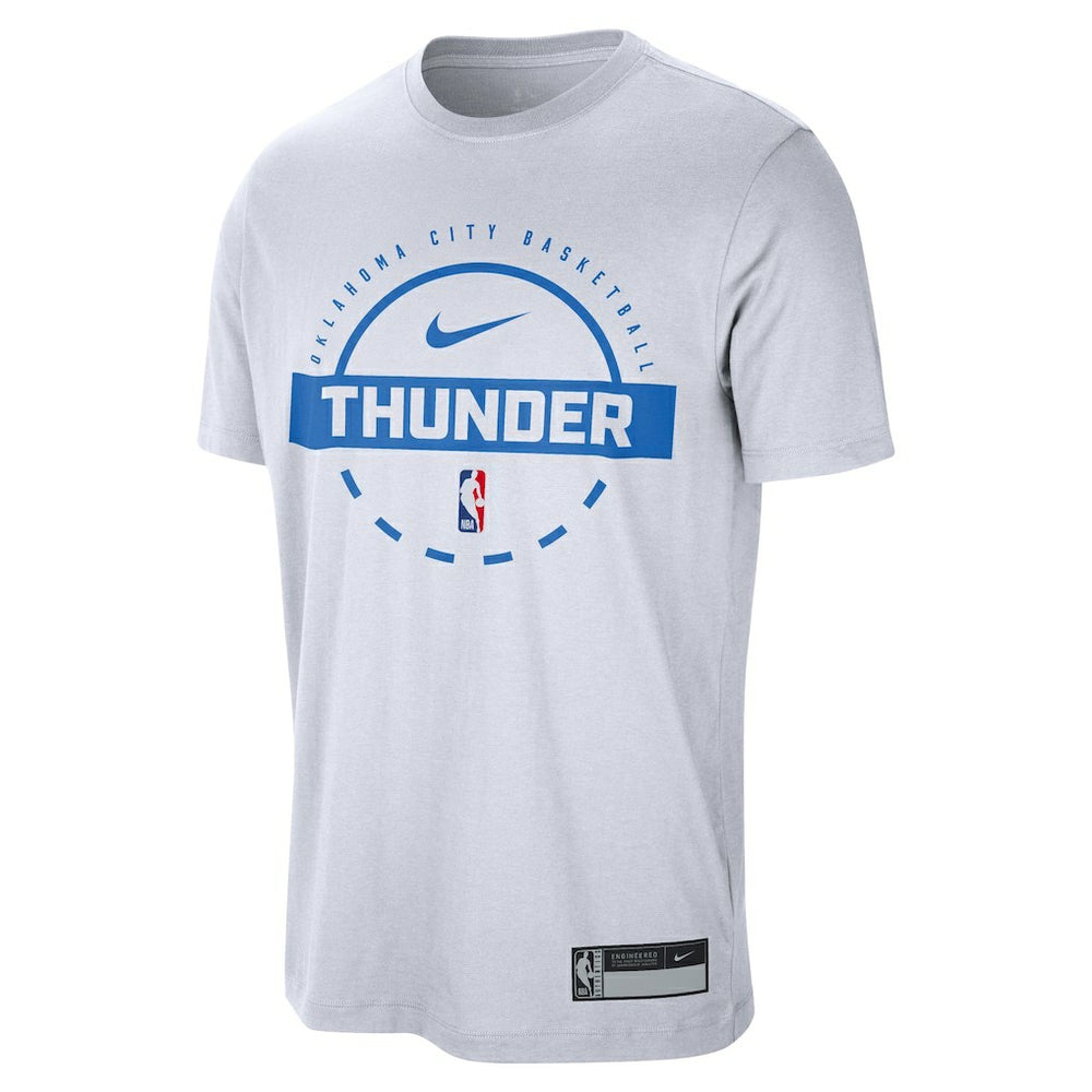 Oklahoma City Thunder 2025/26 On-Court Flare Performance Practice T-Shirt for sale White | Nike outlet