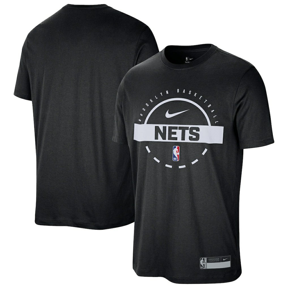 Brooklyn Nets 2025/26 On-Court Flare Performance Practice T-Shirt Black | Nike discount