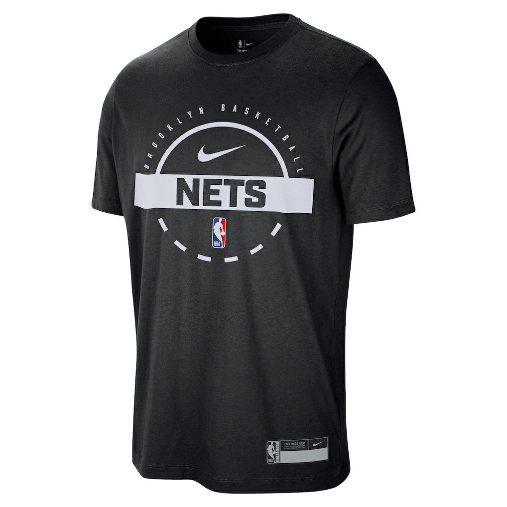 Brooklyn Nets 2025/26 On-Court Flare Performance Practice T-Shirt Black | Nike discount