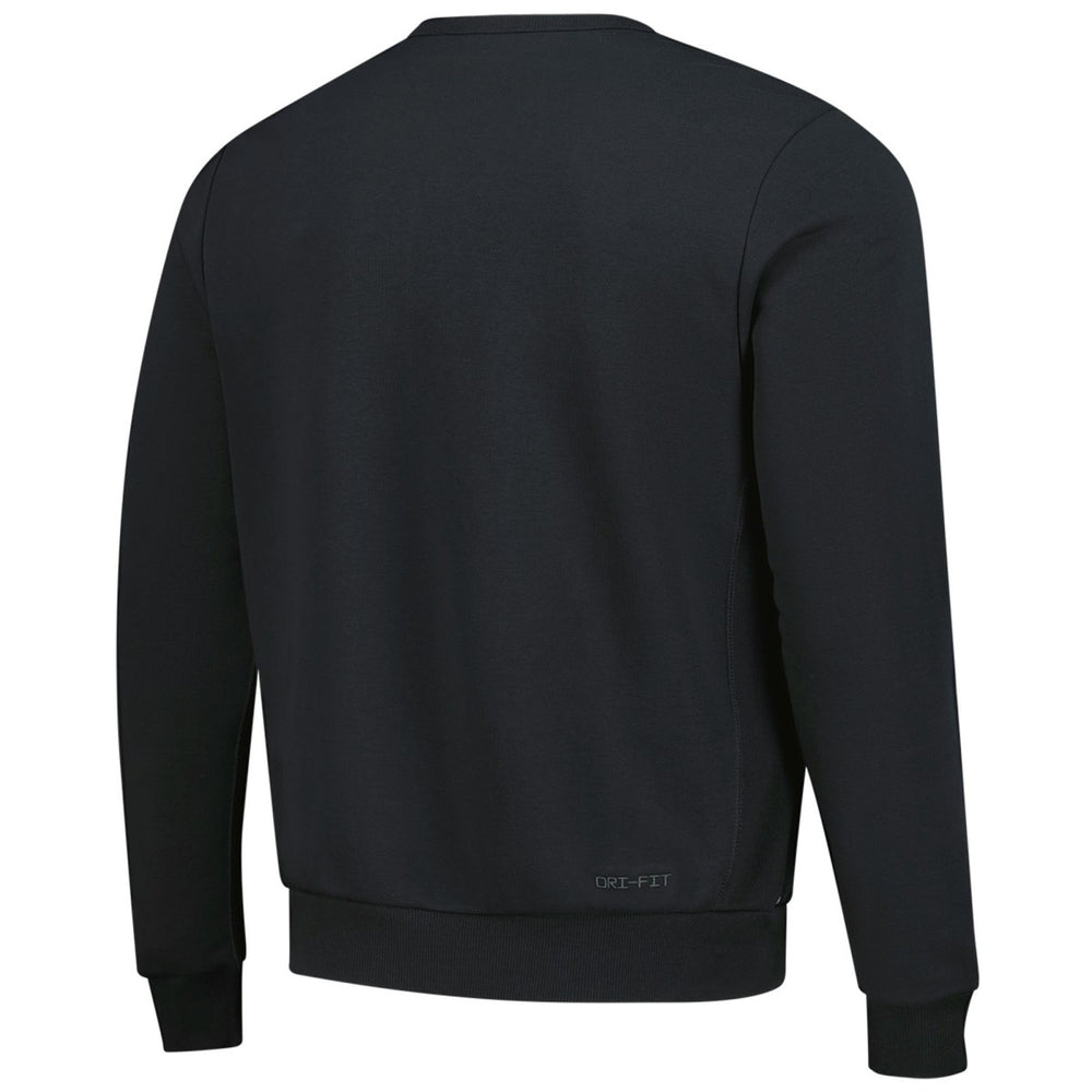 Milwaukee Bucks Authentic Standard Issue Travel Dri-FIT Sweatshirt Black | Nike Near Me