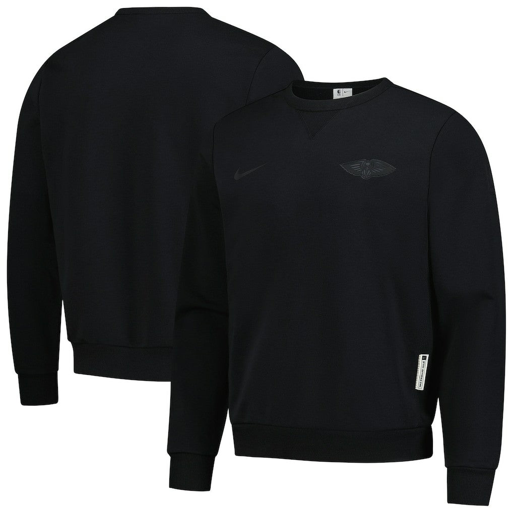 New Orleans Pelicans Authentic Standard Issue Travel Dri-FIT Sweatshirt Black | Nike online