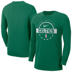 Boston Celtics Authentic Long Sleeve Practice T-Shirt Kelly Green | Nike outlet