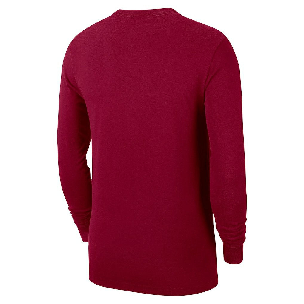 Cleveland Cavaliers Authentic Long Sleeve Practice T-Shirt for sale Wine | Nike