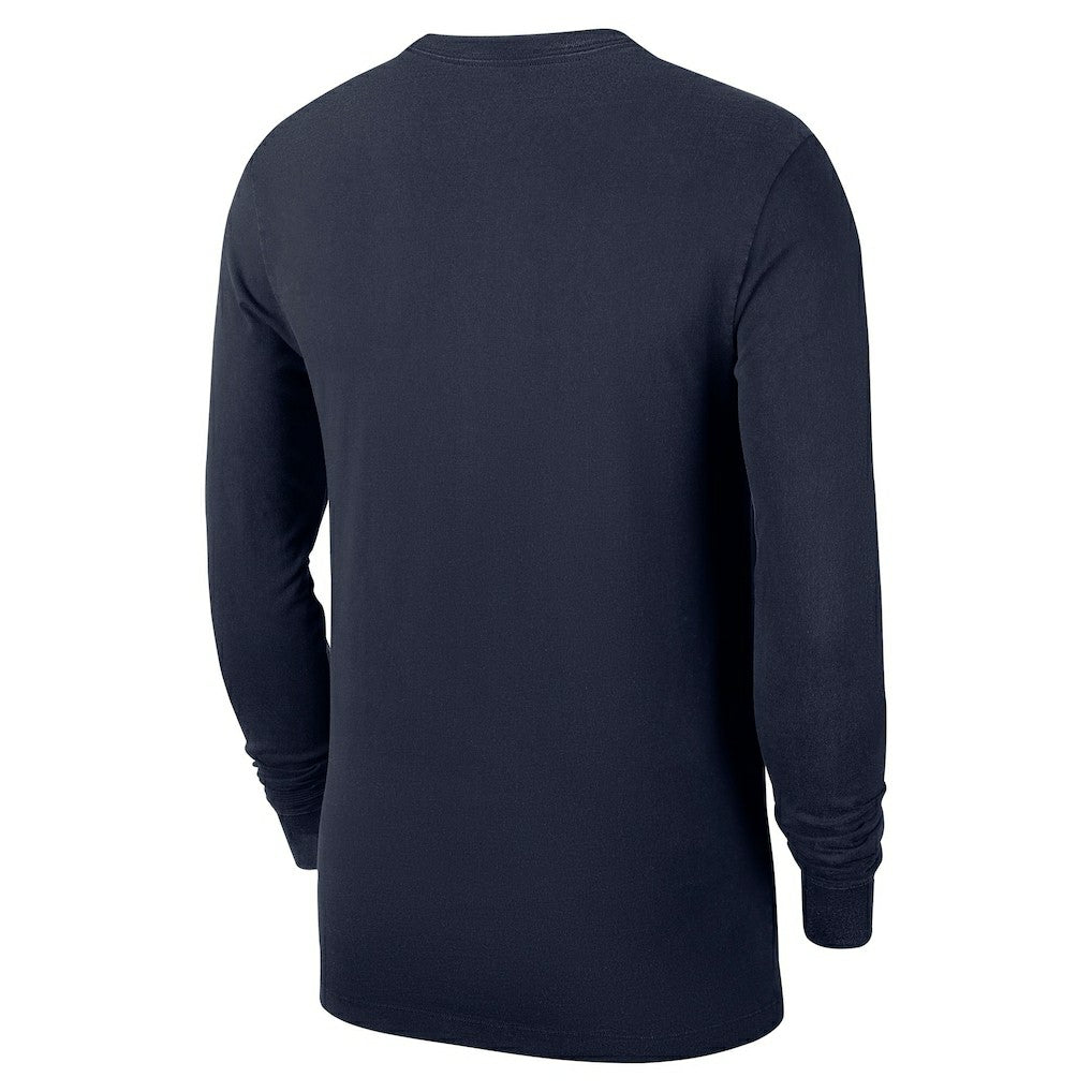 Indiana Pacers Authentic Long Sleeve Practice T-Shirt Navy | Nike US
