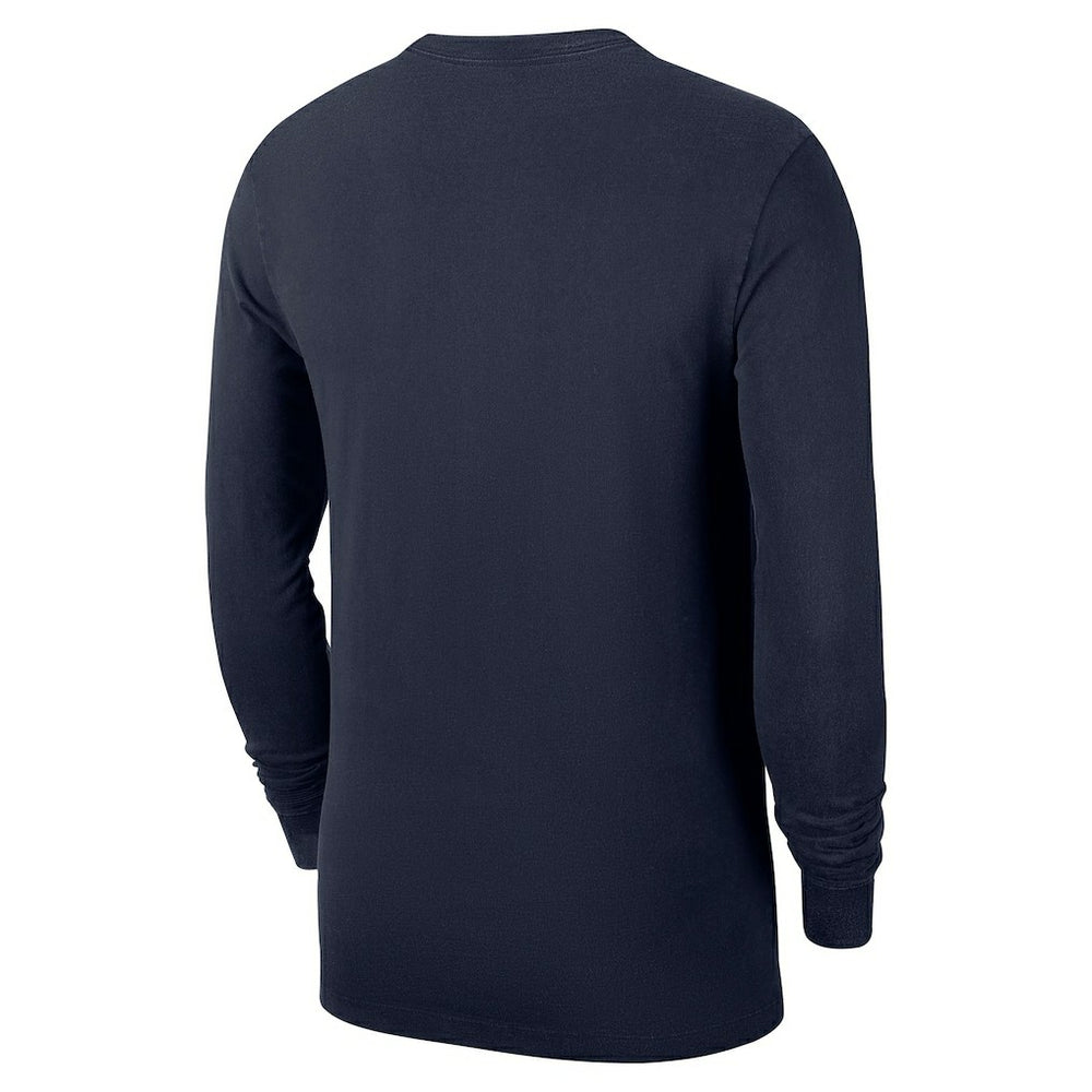 Indiana Pacers Authentic Long Sleeve Practice T-Shirt Navy | Nike US