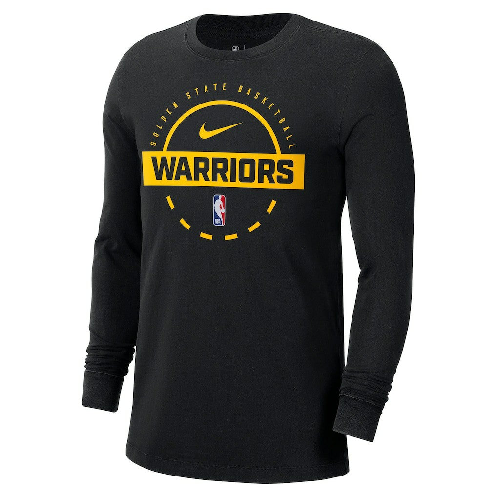 Golden State Warriors Authentic Long Sleeve Practice T-Shirt for sale Black | Nike discount