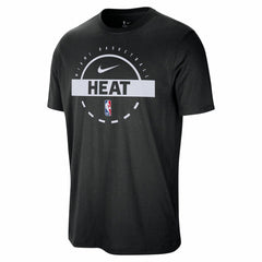 Miami Heat Authentic Practice T-Shirt Black | Nike