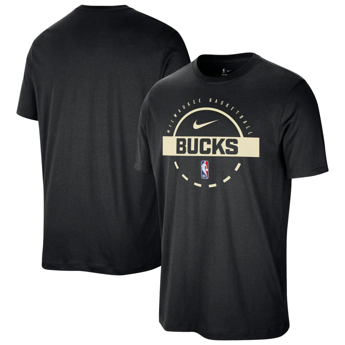 Milwaukee Bucks Authentic Practice T-Shirt Black | Nike discount