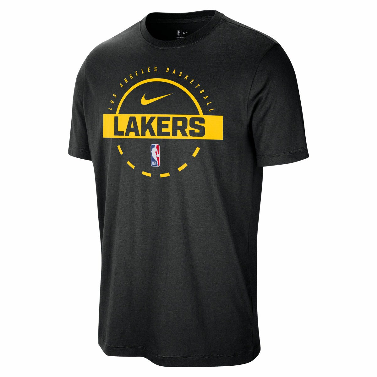 Los Angeles Lakers Authentic Practice T-Shirt Black | Nike for sale