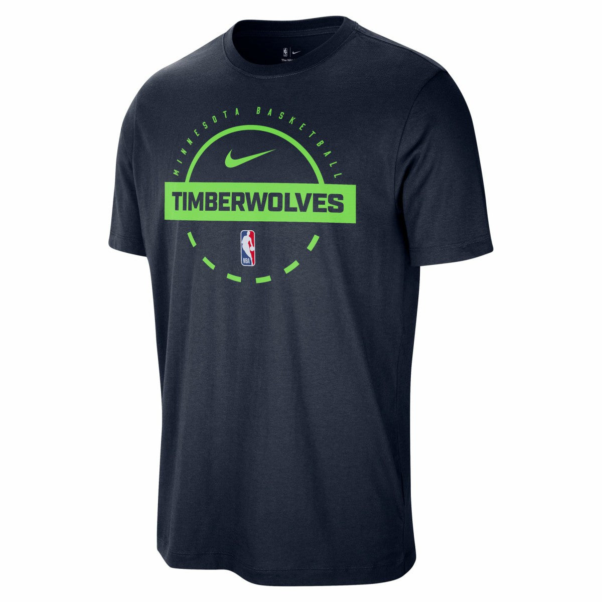 Minnesota Timberwolves Authentic Practice T-Shirt Navy | Nike US