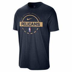 New Orleans Pelicans Authentic Practice T-Shirt Navy | Nike outlet