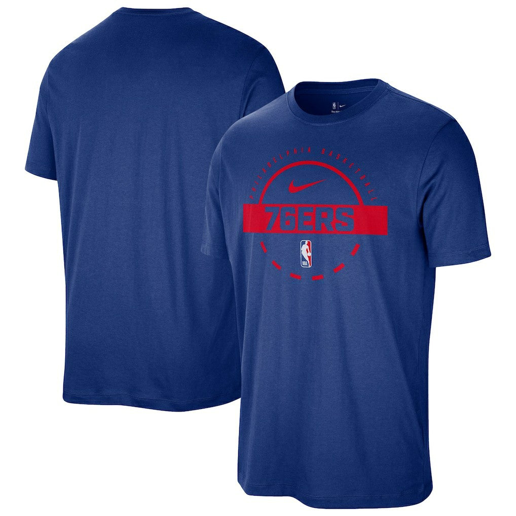 Philadelphia 76ers Authentic Practice T-Shirt Royal | Nike Lifestyle