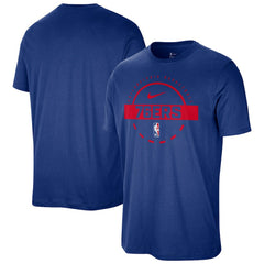 Philadelphia 76ers Authentic Practice T-Shirt Royal | Nike Lifestyle