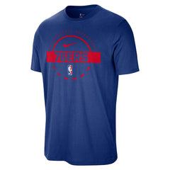 Philadelphia 76ers Authentic Practice T-Shirt Royal | Nike Lifestyle