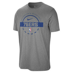 Philadelphia 76ers Authentic Practice T-Shirt Charcoal | Nike discount
