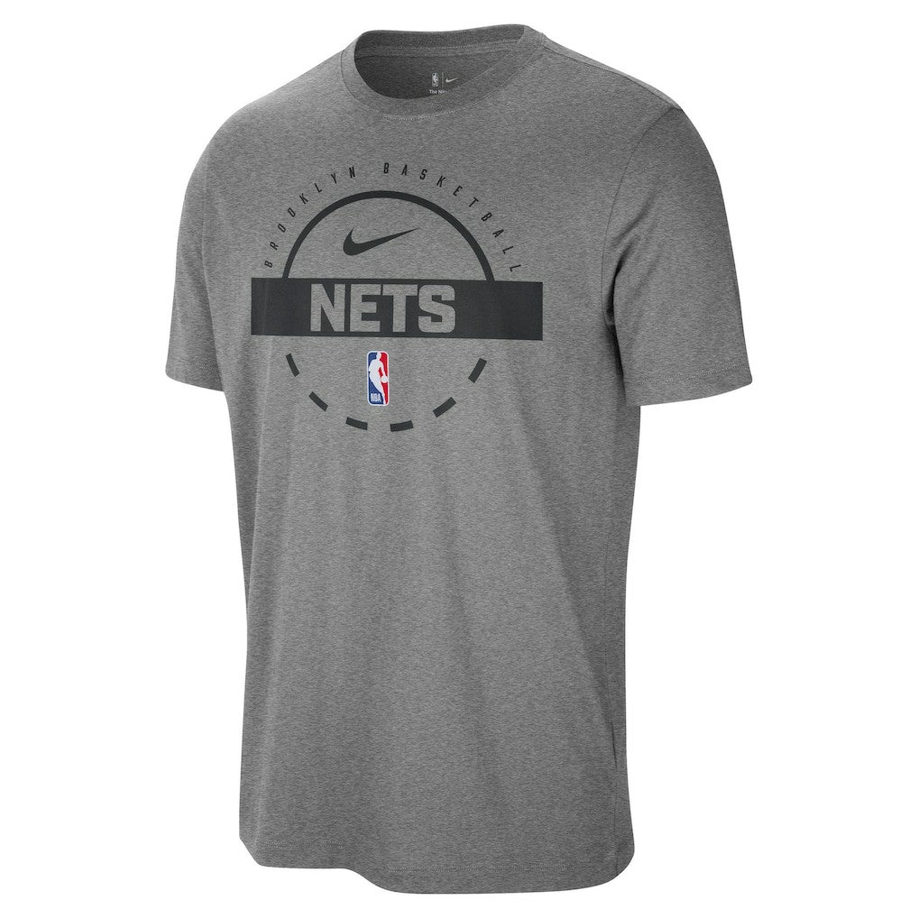 Brooklyn Nets Authentic Practice T-Shirt Charcoal | Nike US