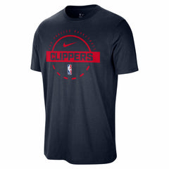 LA Clippers Authentic Practice T-Shirt Navy | Nike US