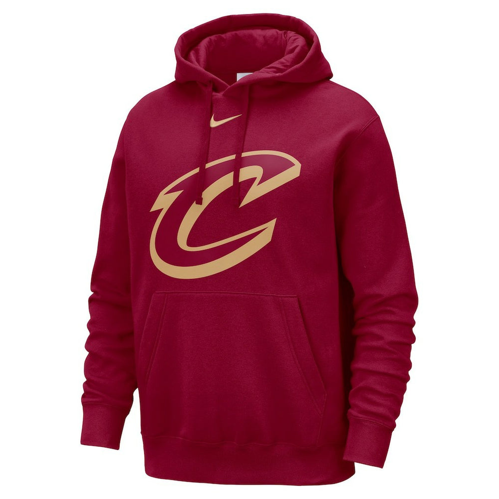 Cleveland Cavaliers Essential Logo Club Pullover Hoodie for sale Wine | Nike outlet