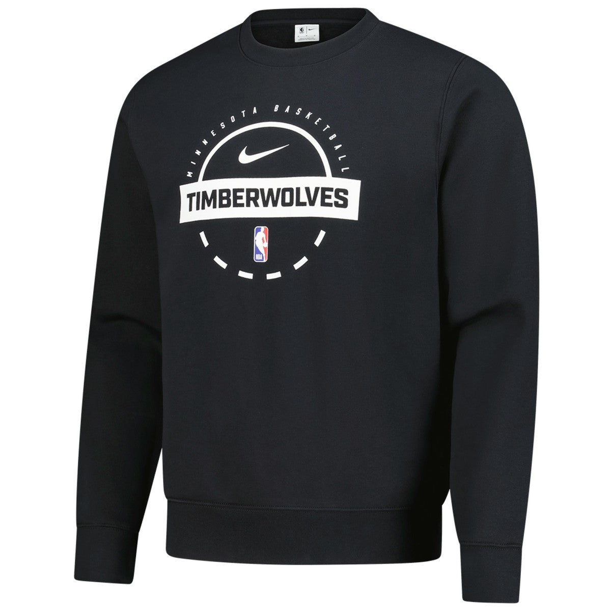 Minnesota Timberwolves 2025/26 Authentic Practice Club Sweatshirt Black | Nike outlet