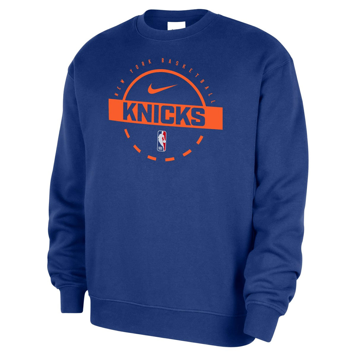 New York Knicks 2025/26 Authentic Practice Club Sweatshirt Blue | Nike outlet