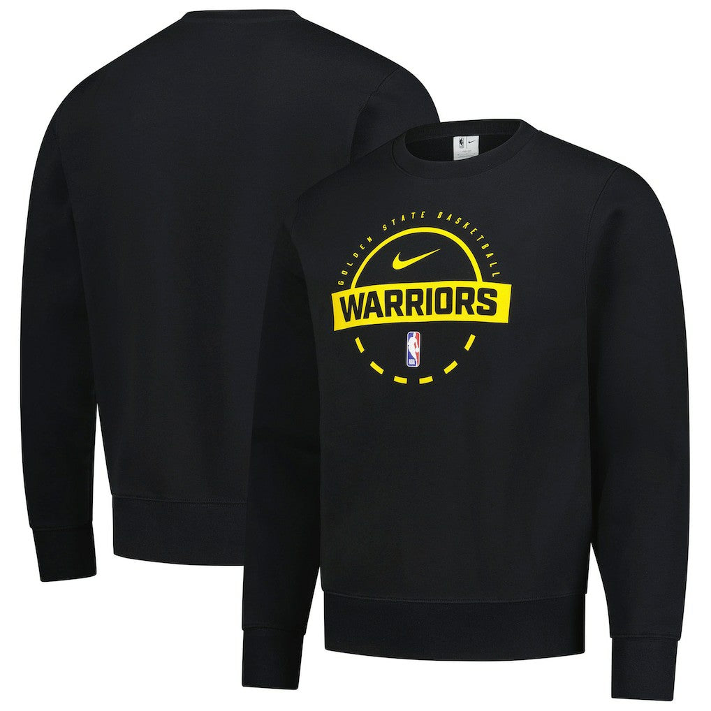 Golden State Warriors 2025/26 Authentic Practice Club Sweatshirt for sale Black | Nike online