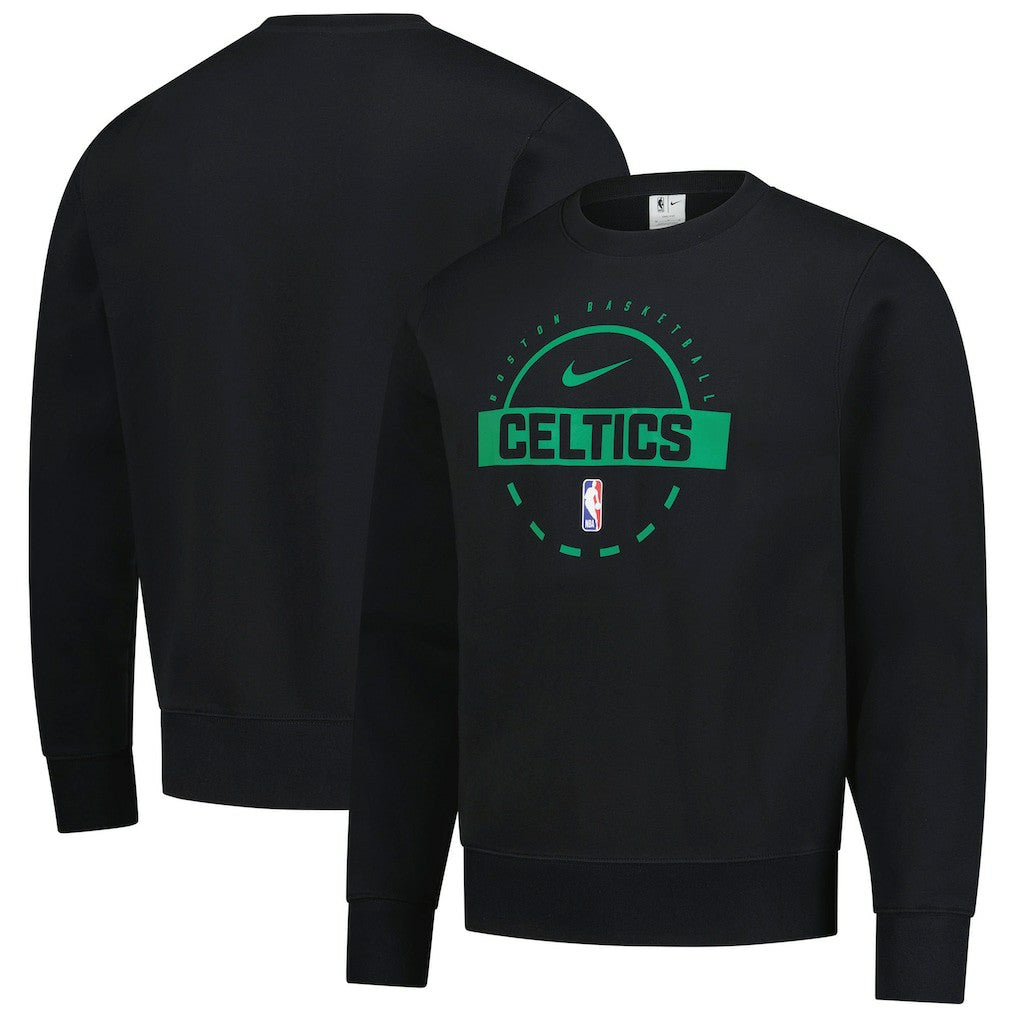 Boston Celtics 2025/26 Authentic Practice Club Sweatshirt Black | Nike