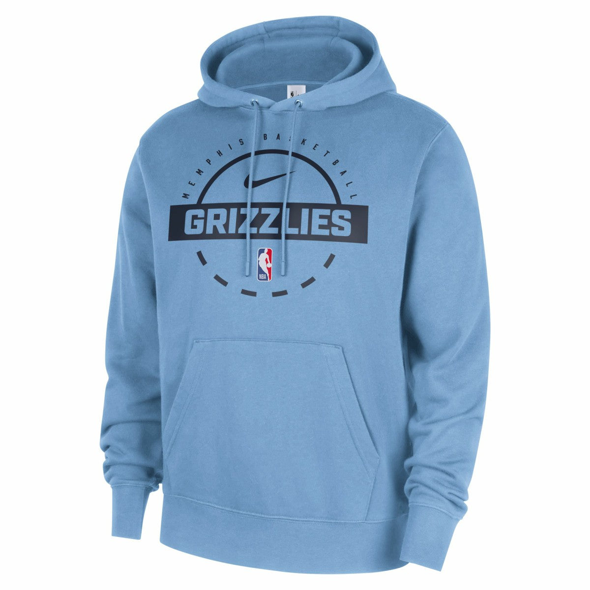 Memphis Grizzlies 2025/26 Authentic Practice Club Pullover Hoodie Light Blue | Nike online