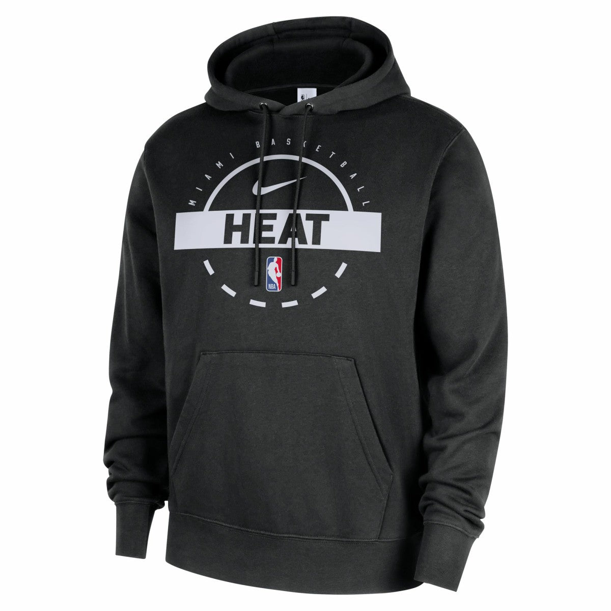 Miami Heat 2025/26 Authentic Practice Club Pullover Hoodie Black | Nike online