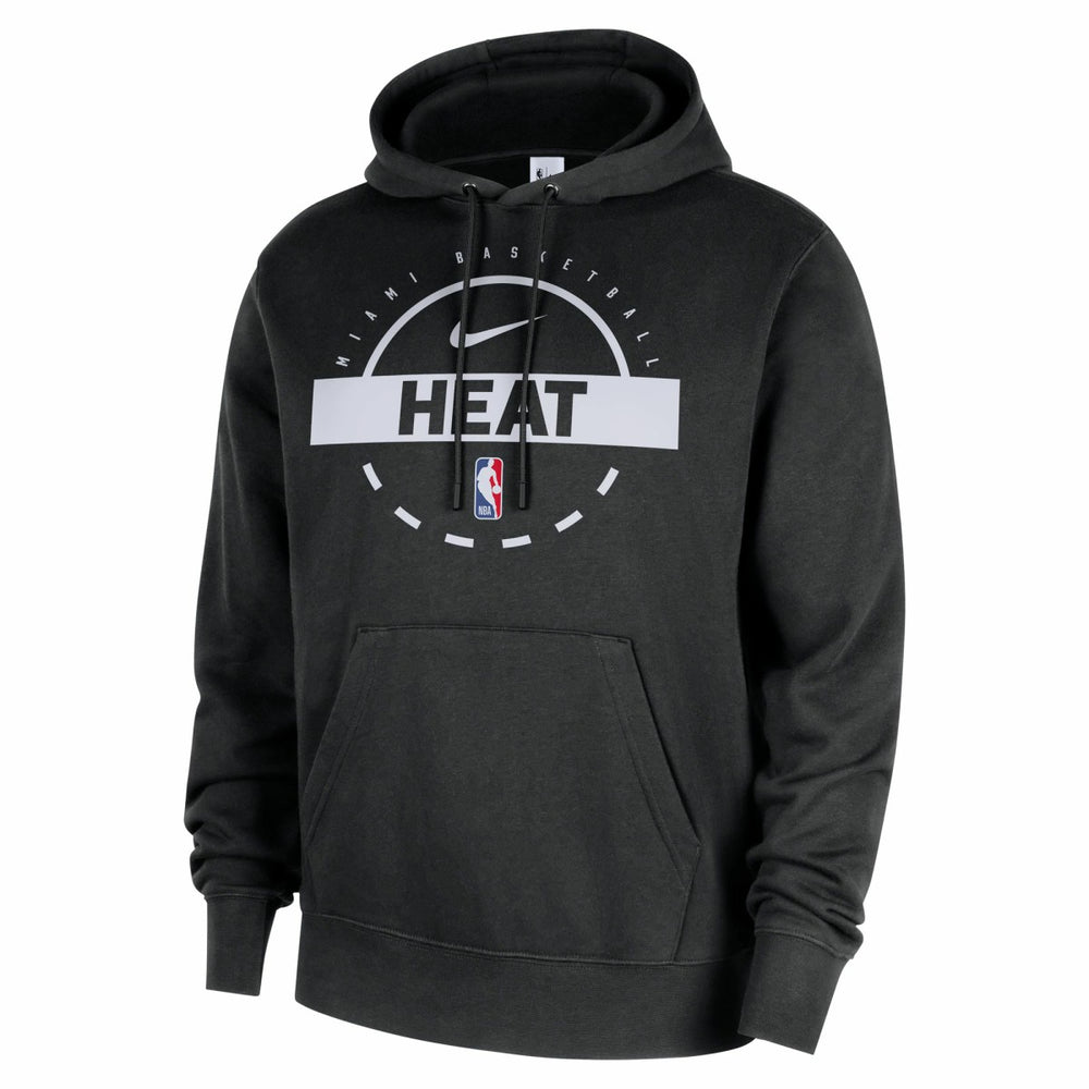 Miami Heat 2025/26 Authentic Practice Club Pullover Hoodie Black | Nike online