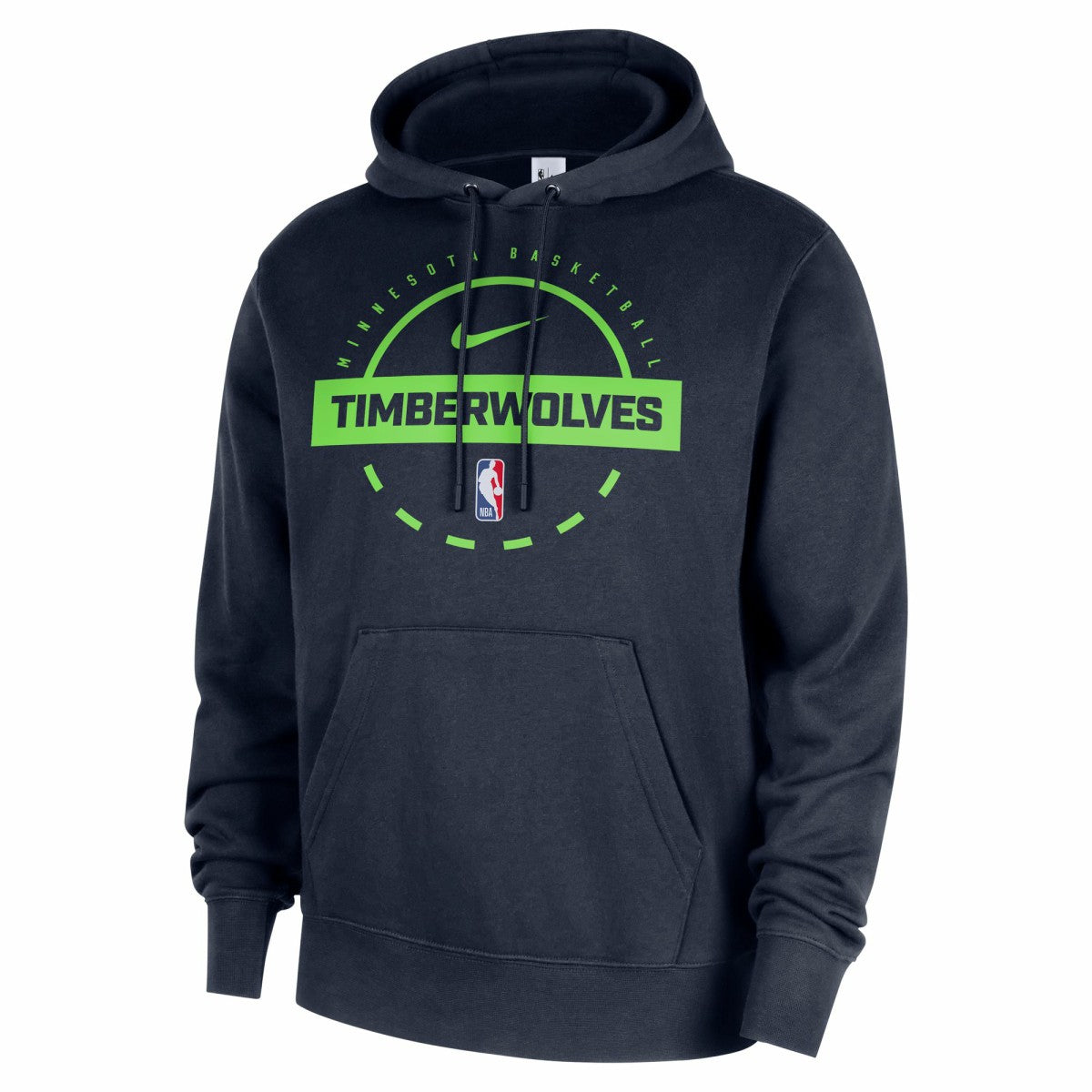 Minnesota Timberwolves 2025/26 Authentic Practice Club Pullover Hoodie Navy | Nike discount