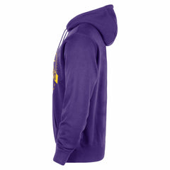 Los Angeles Lakers 2025/26 Authentic Practice Club Pullover Hoodie Purple | Nike for sale