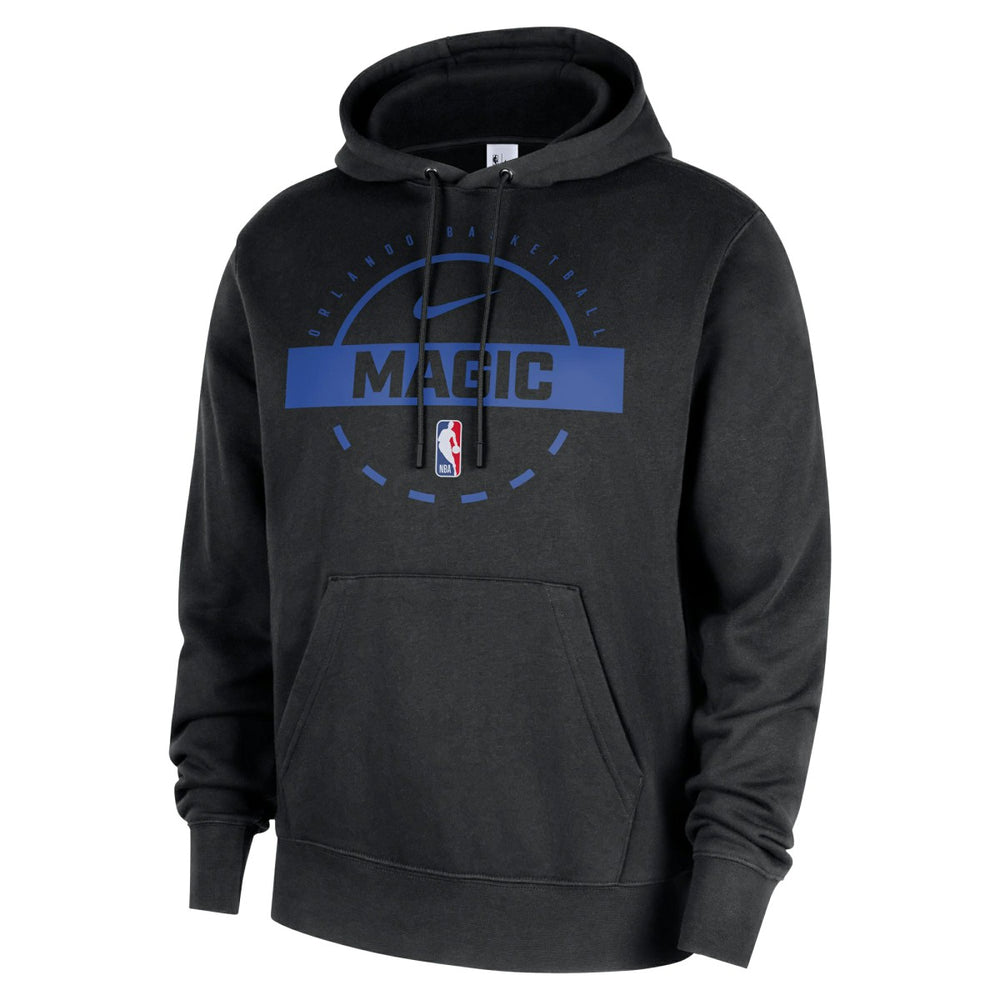 Orlando Magic 2025/26 Authentic Practice Club Pullover Hoodie Black | Nike Near Me
