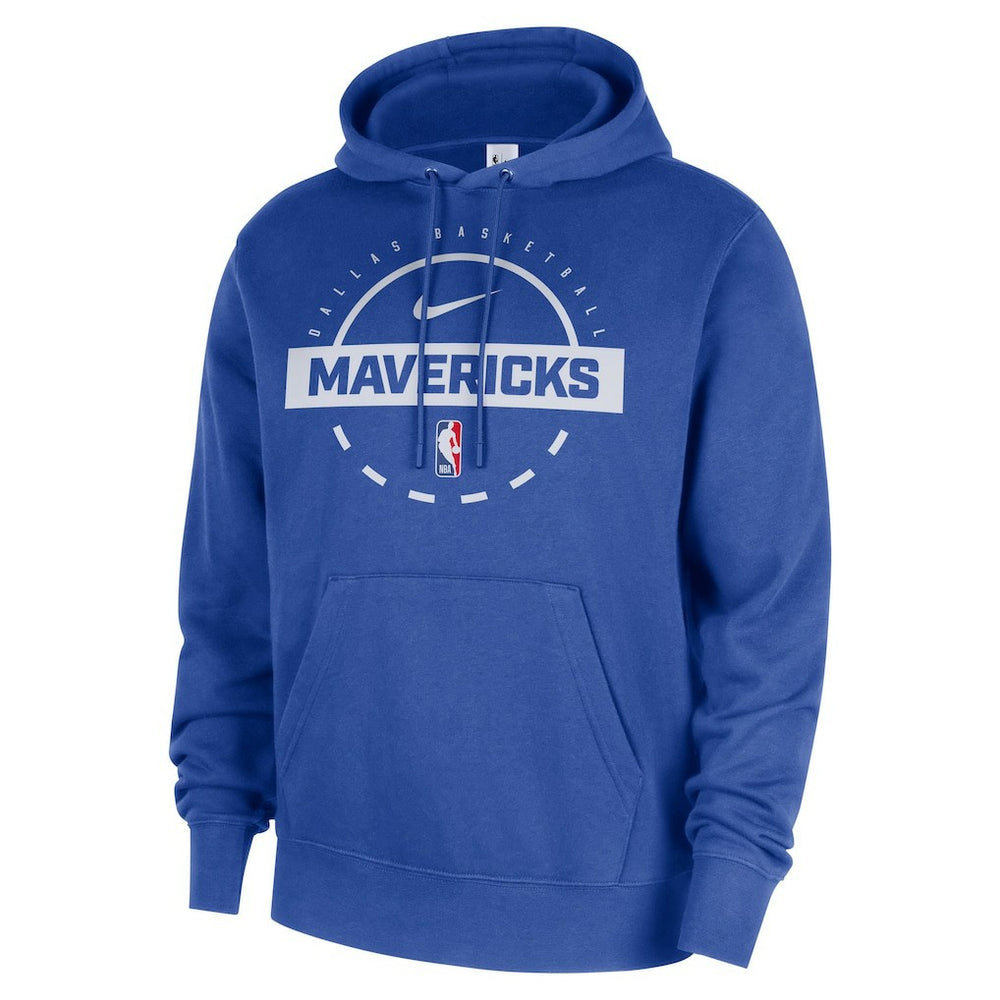 Dallas Mavericks 2025/26 Authentic Practice Club Pullover Hoodie for sale Blue | Nike outlet