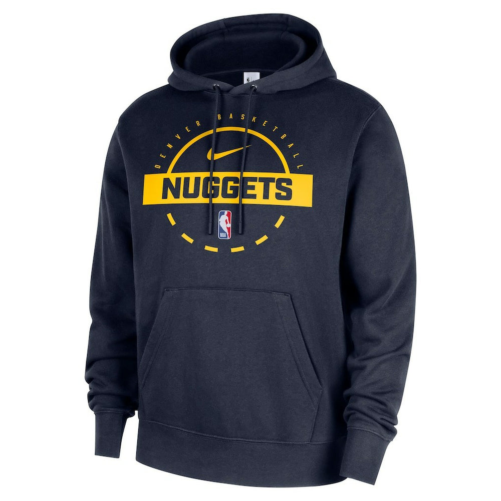 Denver Nuggets 2025/26 Authentic Practice Club Pullover Hoodie for sale Navy | Nike Lifestyle