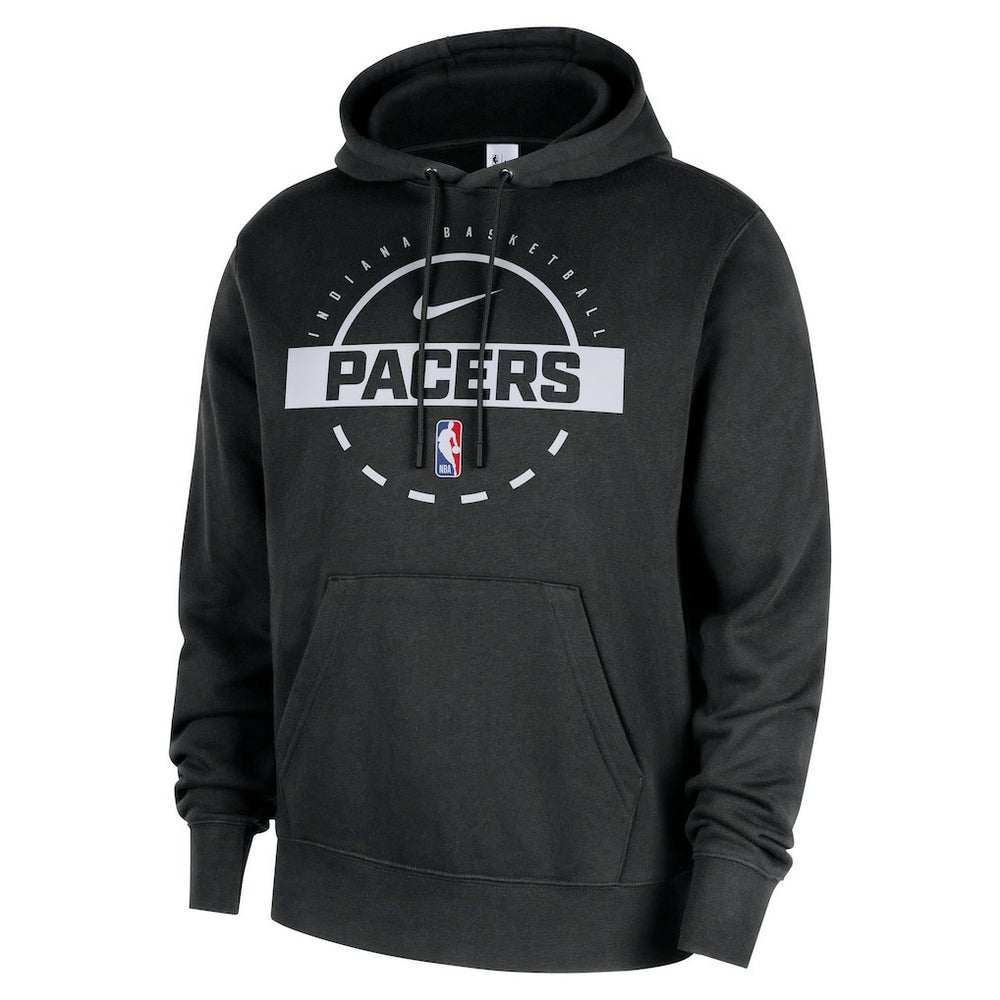 Indiana Pacers 2025/26 Authentic Practice Club Pullover Hoodie Black | Nike outlet