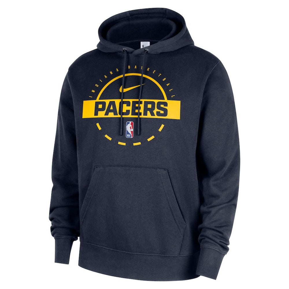 Indiana Pacers 2025/26 Authentic Practice Club Pullover Hoodie Navy | Nike Near Me
