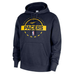 Indiana Pacers 2025/26 Authentic Practice Club Pullover Hoodie Navy | Nike Near Me