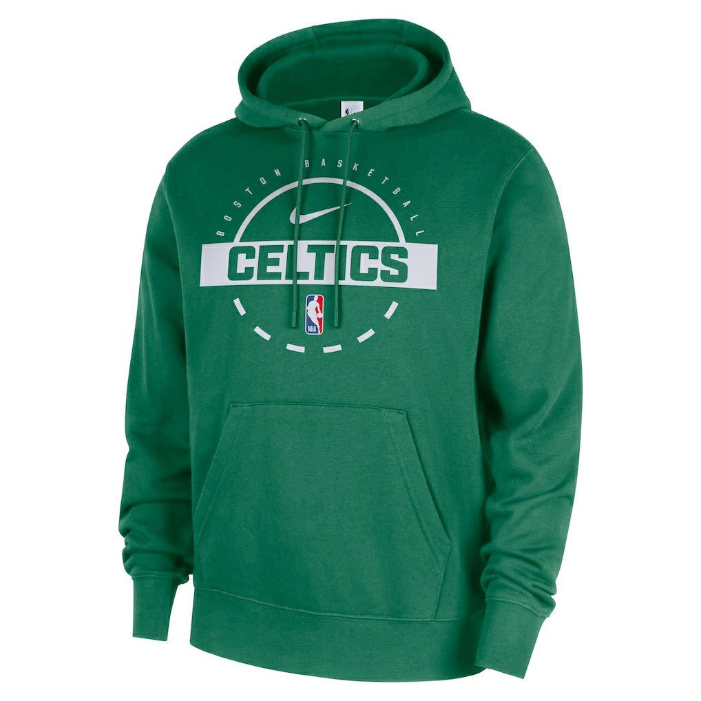 Boston Celtics 2025/26 Authentic Practice Club Pullover Hoodie Kelly Green | Nike Lifestyle