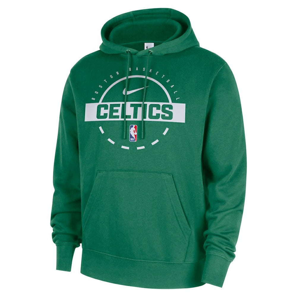 Boston Celtics 2025/26 Authentic Practice Club Pullover Hoodie Kelly Green | Nike Lifestyle